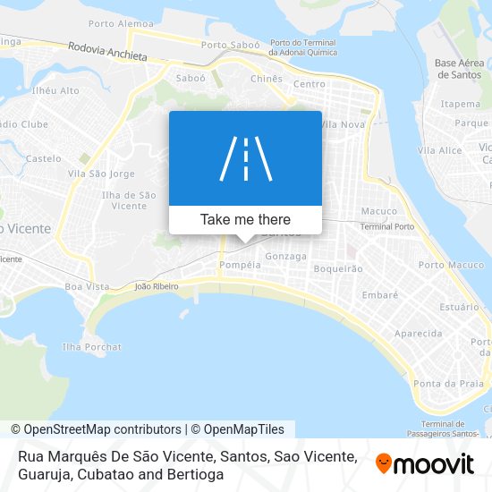 Rua Marquês De São Vicente map
