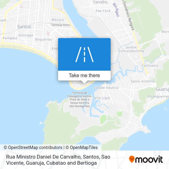 Rua Ministro Daniel De Carvalho map