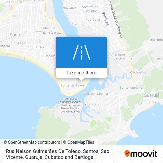 Rua Nelson Guimarães De Toledo map