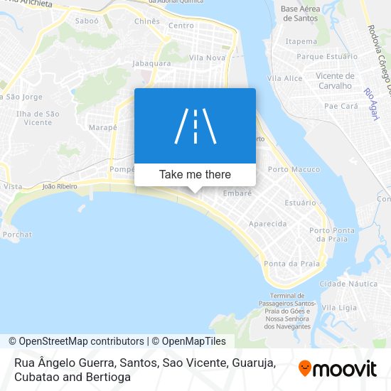 Rua Ângelo Guerra map