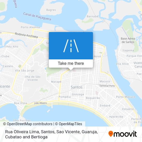Rua Oliveira Lima map