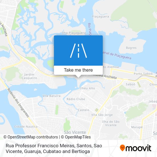 Rua Professor Francisco Meiras map