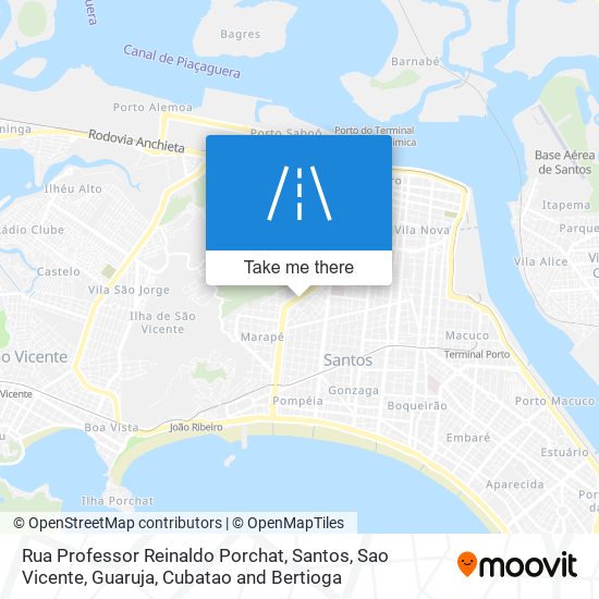 Rua Professor Reinaldo Porchat map