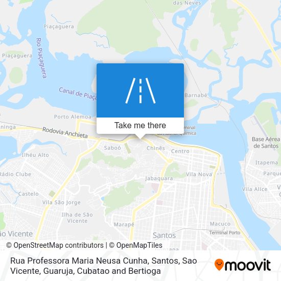 Rua Professora Maria Neusa Cunha map