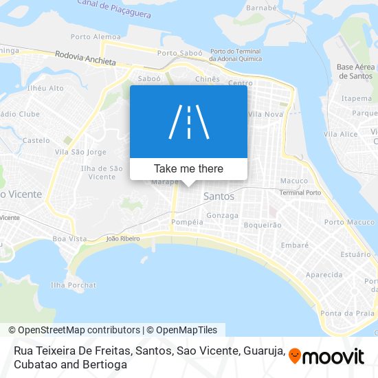 Rua Teixeira De Freitas map