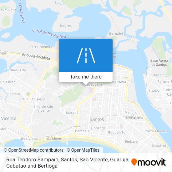 Rua Teodoro Sampaio map