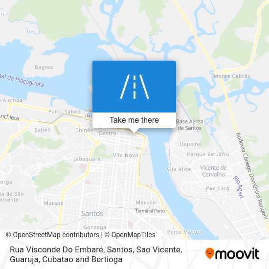 Rua Visconde Do Embaré map