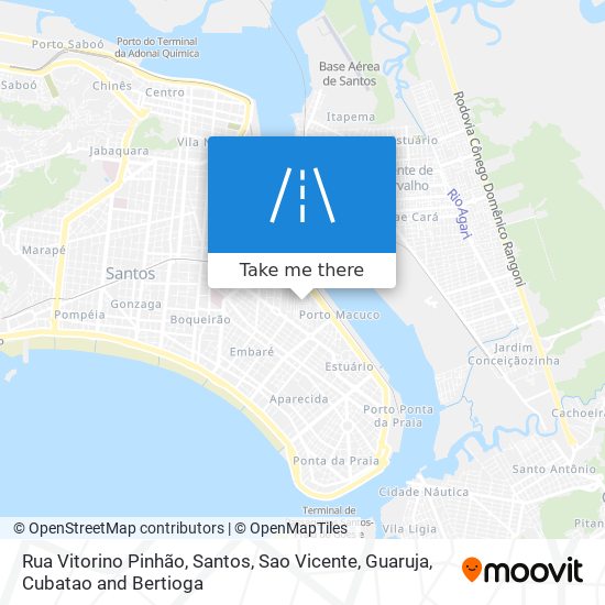 Mapa Rua Vitorino Pinhão