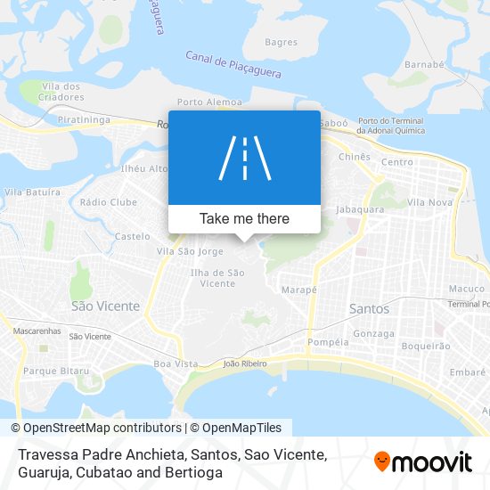 Travessa Padre Anchieta map