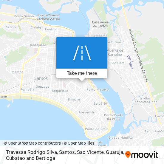 Mapa Travessa Rodrigo Silva