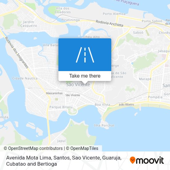 Avenida Mota Lima map