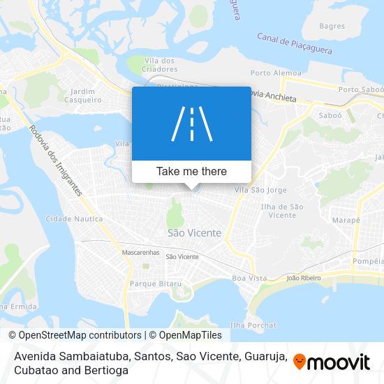 Avenida Sambaiatuba map
