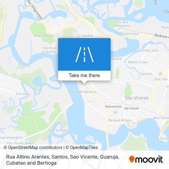 Rua Altino Arantes map