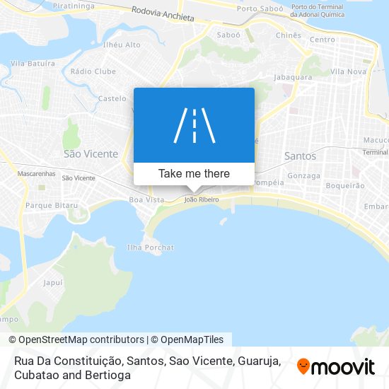 Rua Da Constituição map