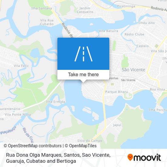 Rua Dona Olga Marques map