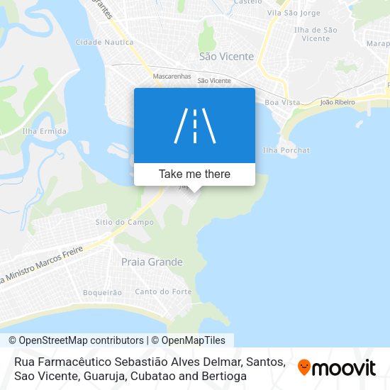 Rua Farmacêutico Sebastião Alves Delmar map
