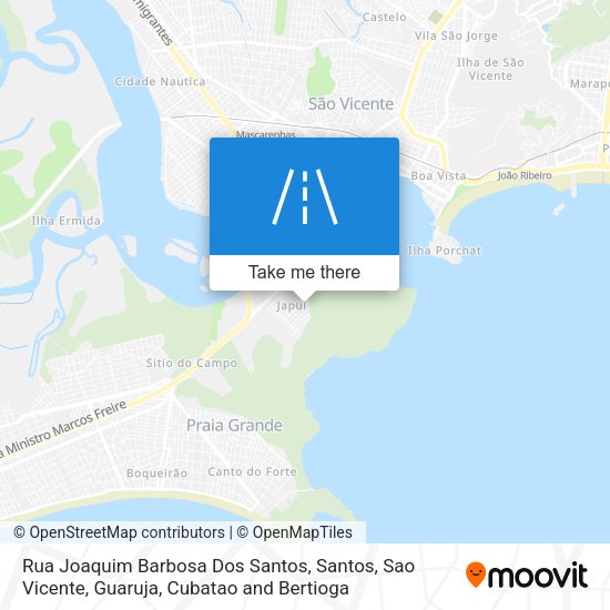 Rua Joaquim Barbosa Dos Santos map