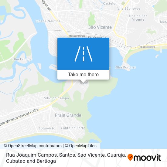 Rua Joaquim Campos map