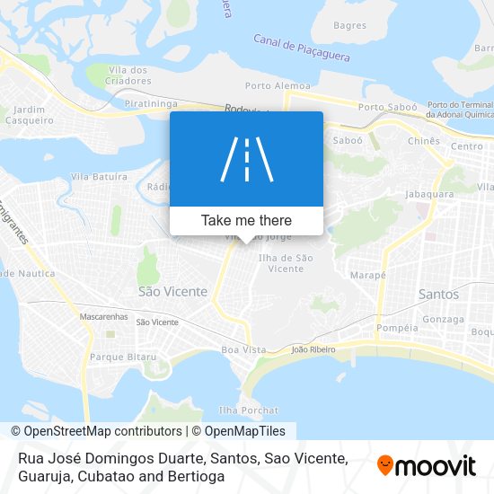 Rua José Domingos Duarte map