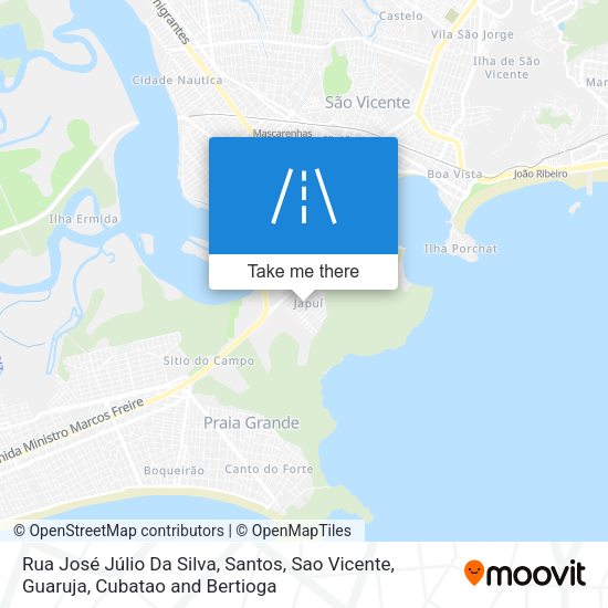 Rua José Júlio Da Silva map