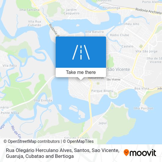 Rua Olegário Herculano Alves map