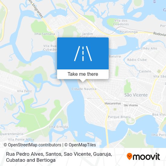 Rua Pedro Alves map