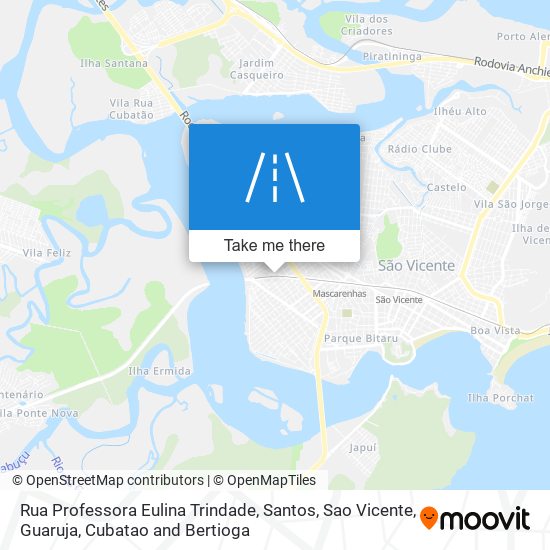 Rua Professora Eulina Trindade map