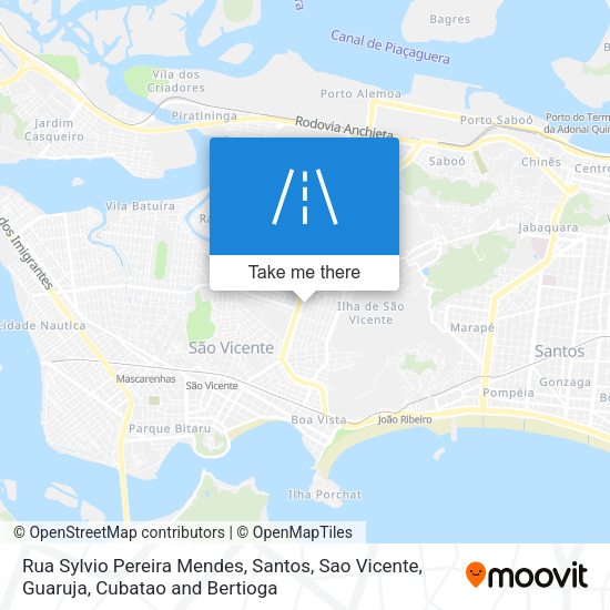 Rua Sylvio Pereira Mendes map