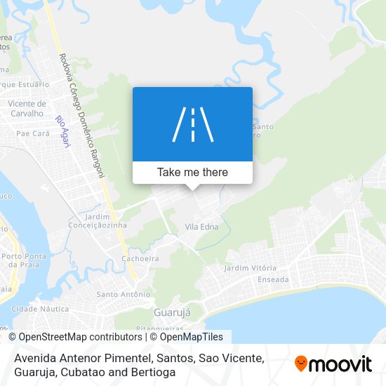 Avenida Antenor Pimentel map
