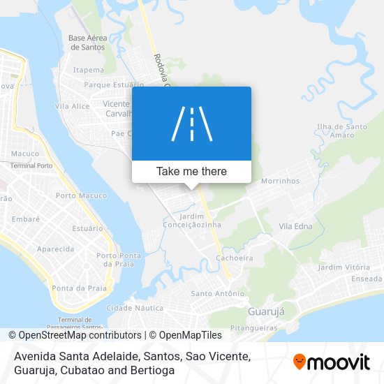 Avenida Santa Adelaide map