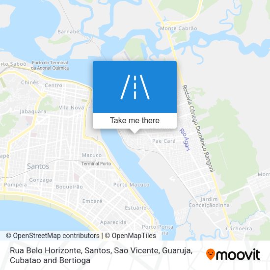 Rua Belo Horizonte map