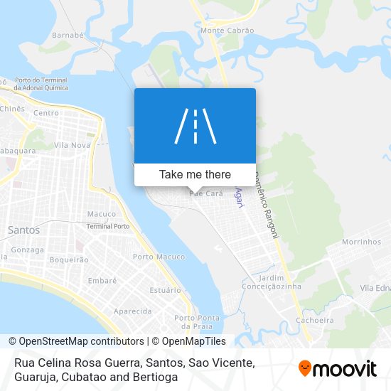 Rua Celina Rosa Guerra map