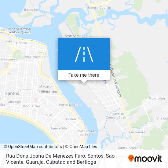 Rua Dona Joana De Menezes Faro map