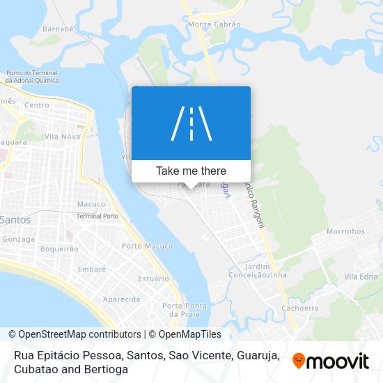 Rua Epitácio Pessoa map