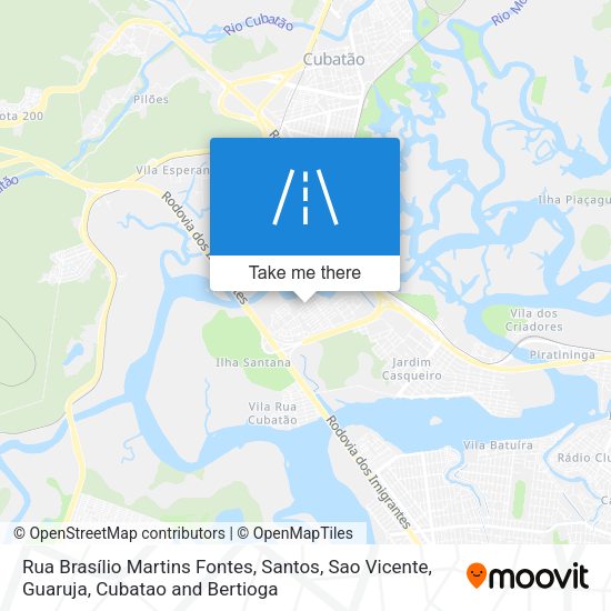 Rua Brasílio Martins Fontes map