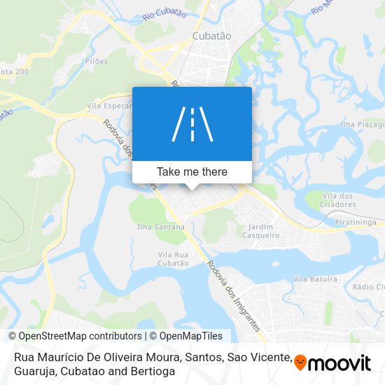 Rua Maurício De Oliveira Moura map