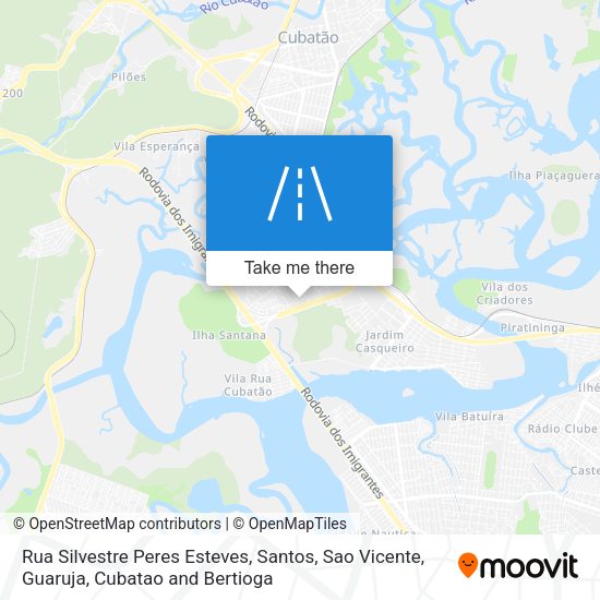 Rua Silvestre Peres Esteves map