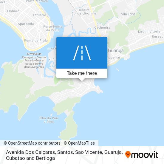 Avenida Dos Caiçaras map