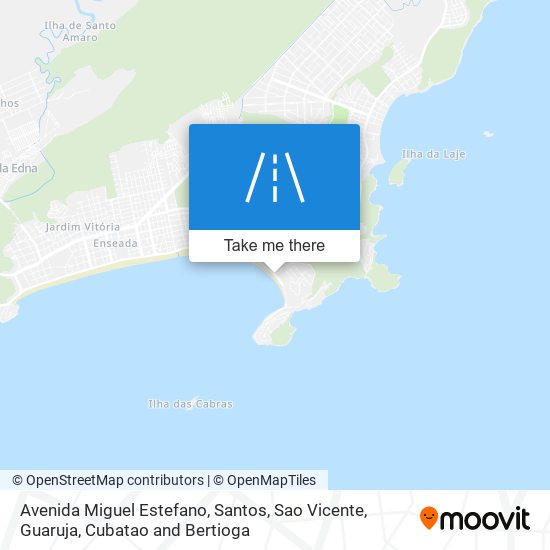 Avenida Miguel Estefano map