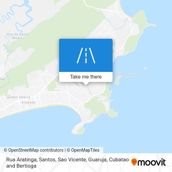 Rua Aratinga map