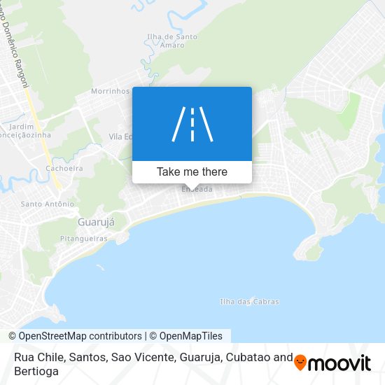 Rua Chile map