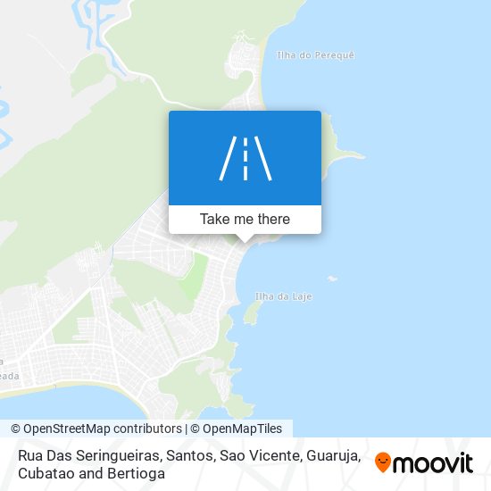 Rua Das Seringueiras map