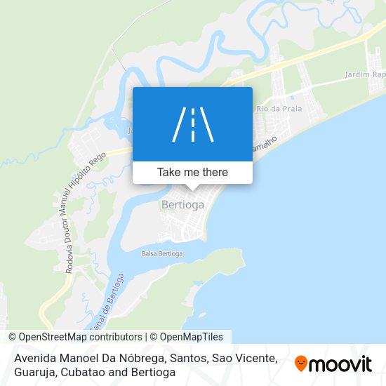 Avenida Manoel Da Nóbrega map