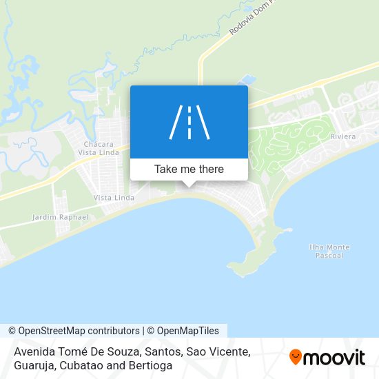Avenida Tomé De Souza map