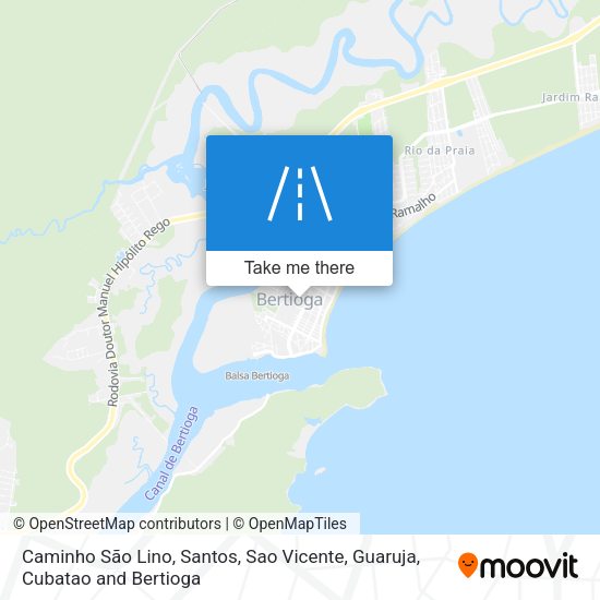 Caminho São Lino map