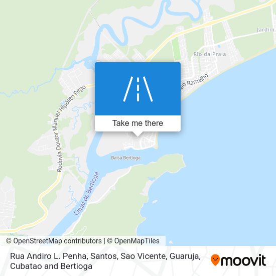 Rua Andiro L. Penha map