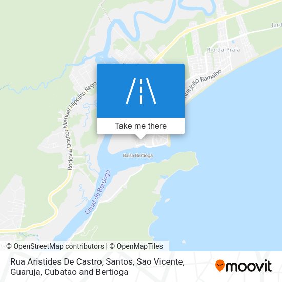 Rua Aristides De Castro map