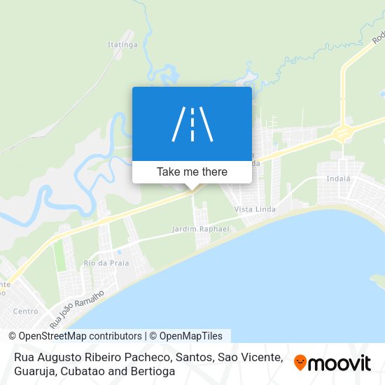 Rua Augusto Ribeiro Pacheco map