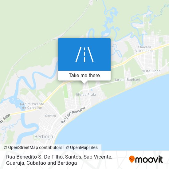 Rua Benedito S. De Filho map