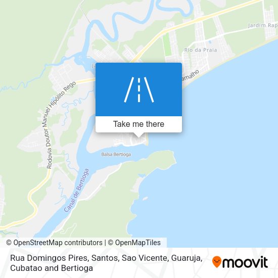 Rua Domingos Pires map